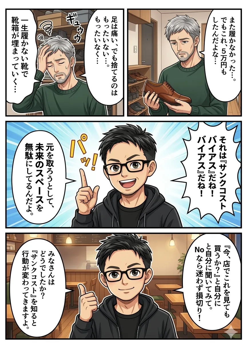 未来のために手放す勇気